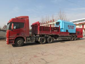 12.7陜西延安2噸蒸汽鍋爐發貨